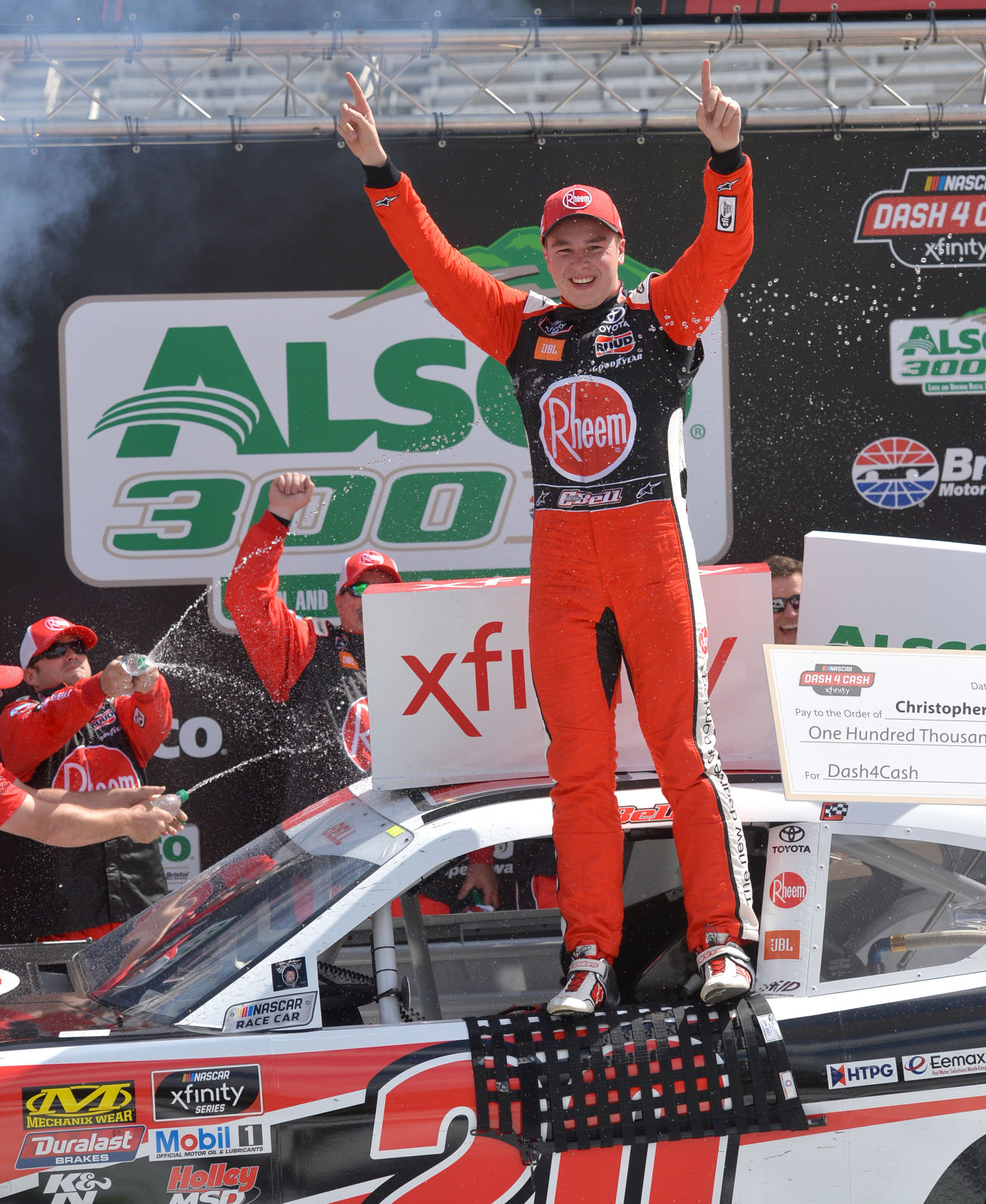 BMS Alsco 300 Victory Lane